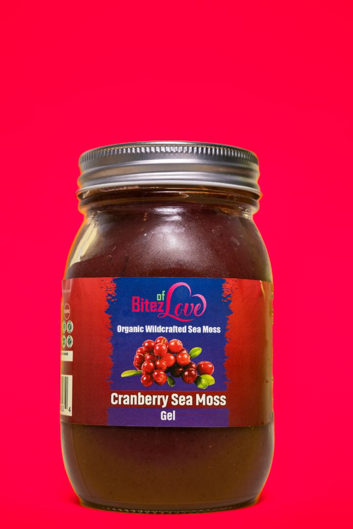 Bitez Wildcrafted Cranberry Sea Moss Gel