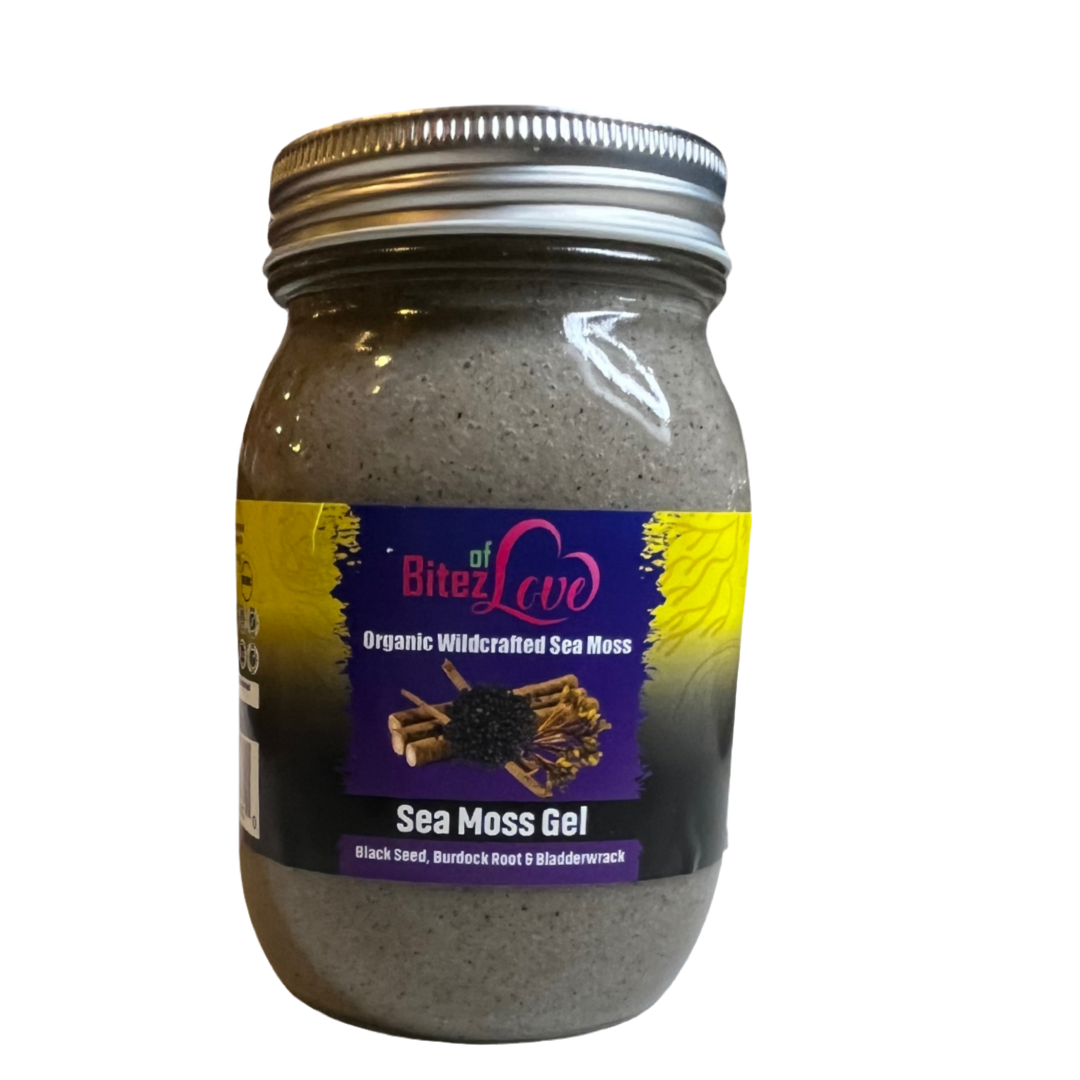Black Seed, Burdock Root, And Bladderwack Sea Moss Gel