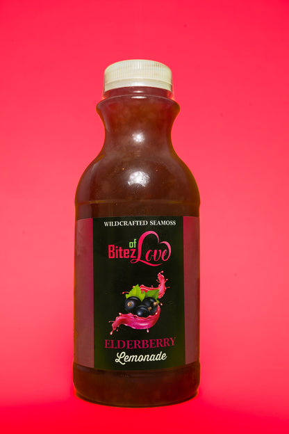 Elderberry Bitez Wildcrafted Seamoss Lemonade