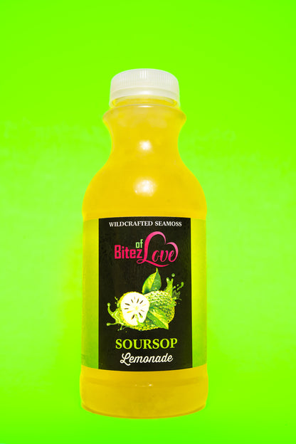 Soursop Bitez Wildcrafted Seamoss Lemonade