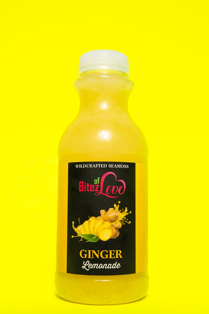 Ginger Bitez Wildcrafted Seamoss Lemonade