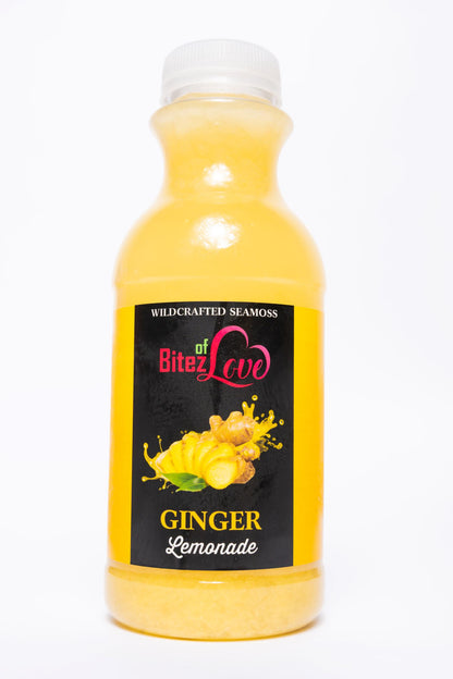 Ginger Bitez Wildcrafted Seamoss Lemonade