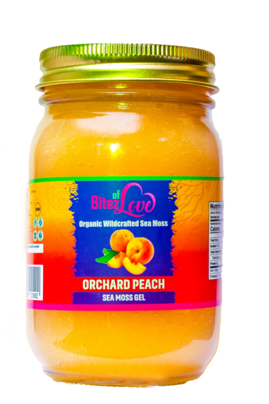 Orchard Peach Sea Moss Gel